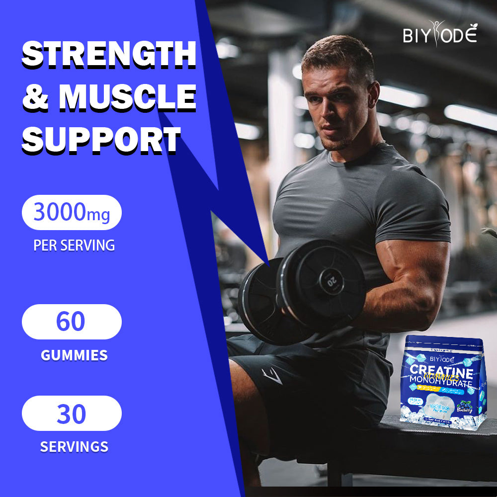 BIYODE | The Blue-Charge Creatine Chews