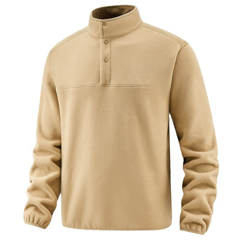 Thermal-Core Snap Pullover