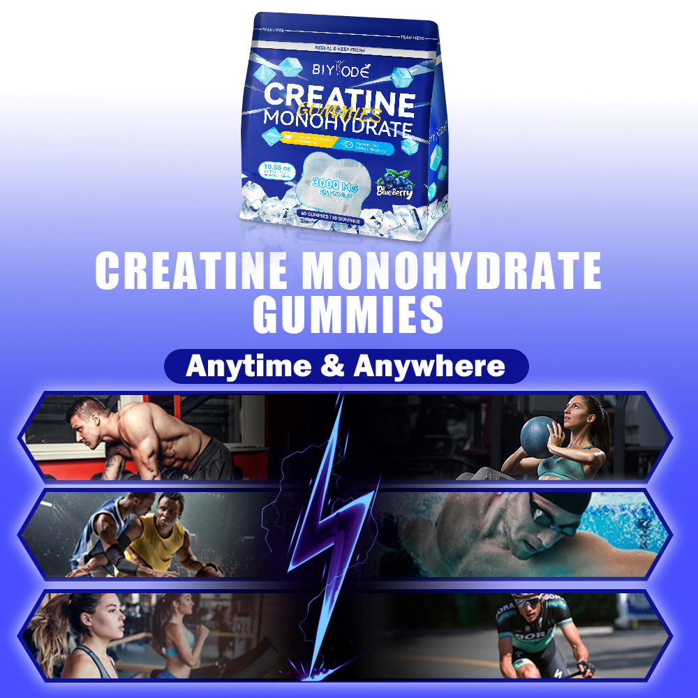 BIYODE | The Blue-Charge Creatine Chews