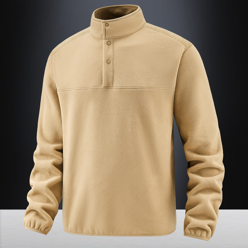Thermal-Core Snap Pullover