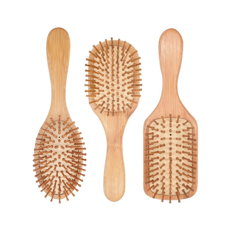 Bamboo Wood Hairbrush