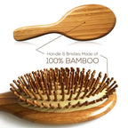Bamboo Wood Hairbrush