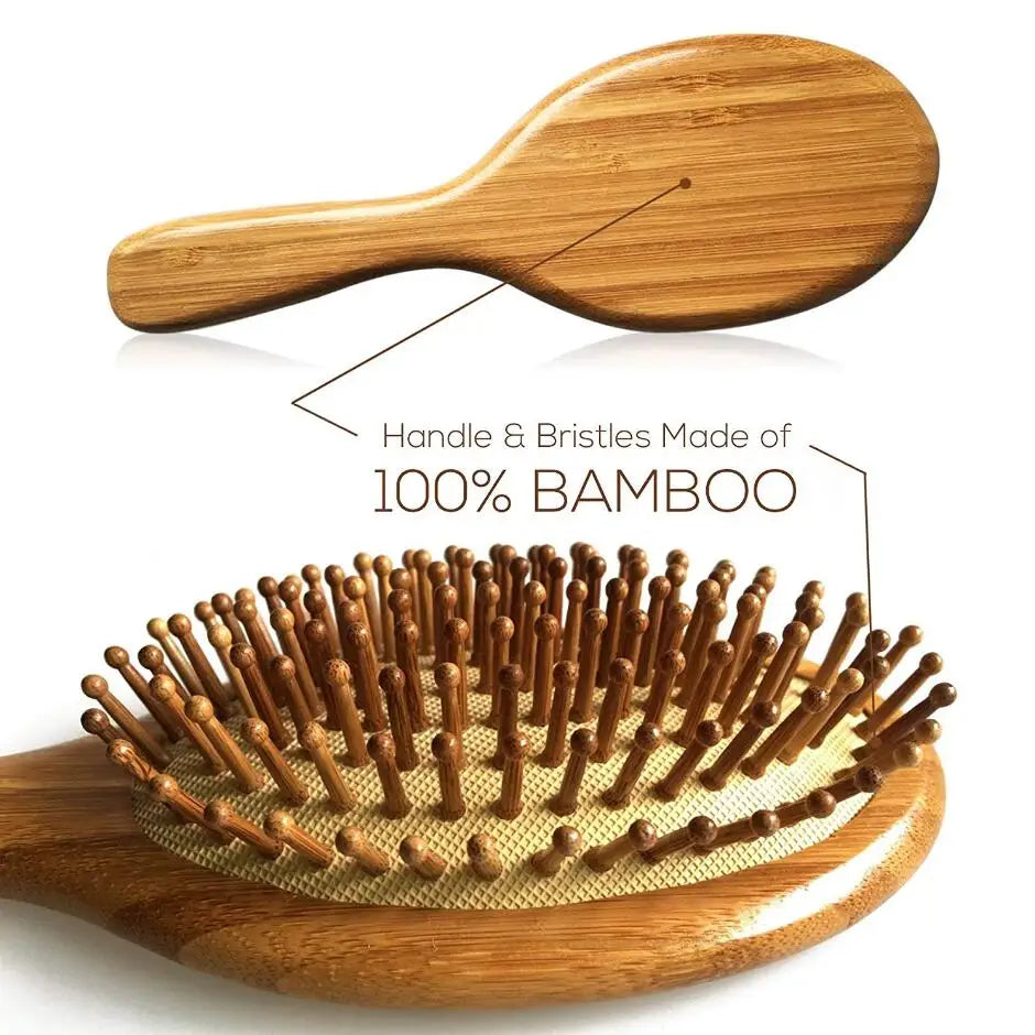 Bamboo Wood Hairbrush