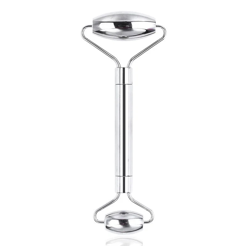 Stainless Skincare Combo  - Steel Facial Roller; GuaSha & Ice Roller