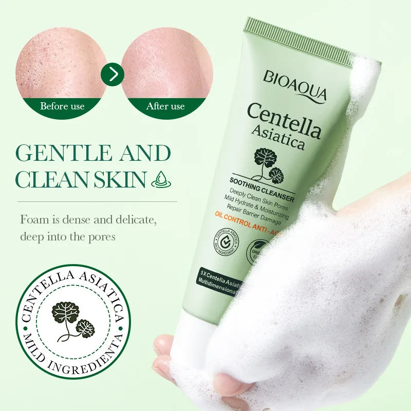 BIOAQUA | Centella Asiatica Foam Cleanser