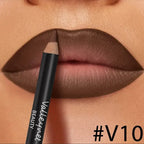 Dark Brown Lip Combo - Lip Liner + Lip Glaze