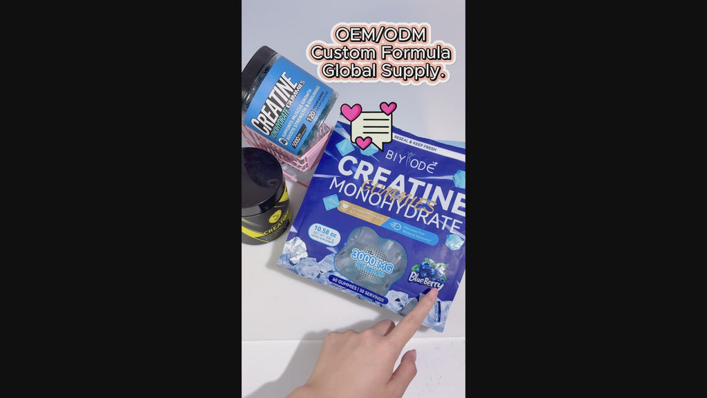 BIYODE | The Blue-Charge Creatine Chews